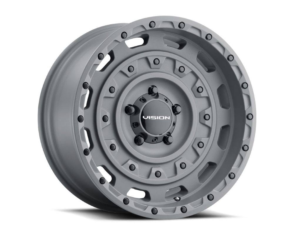 17x10 8x170 -25mm Gun Metal Wheel W414