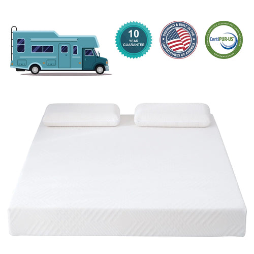 10" Gel Memory Foam RV Mattress W413