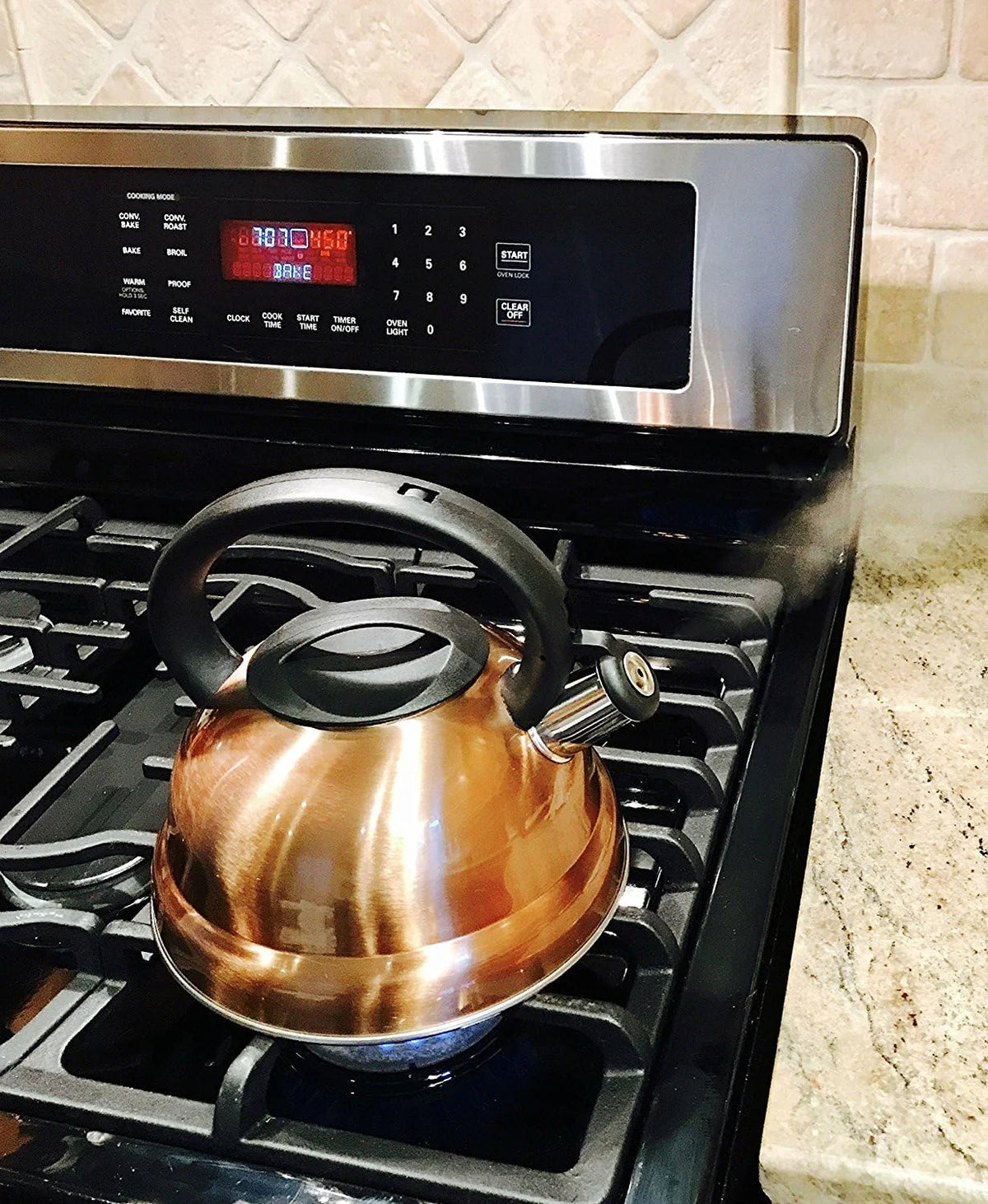 3 Quart Stainless Steel Whistling Tea Kettle G233453