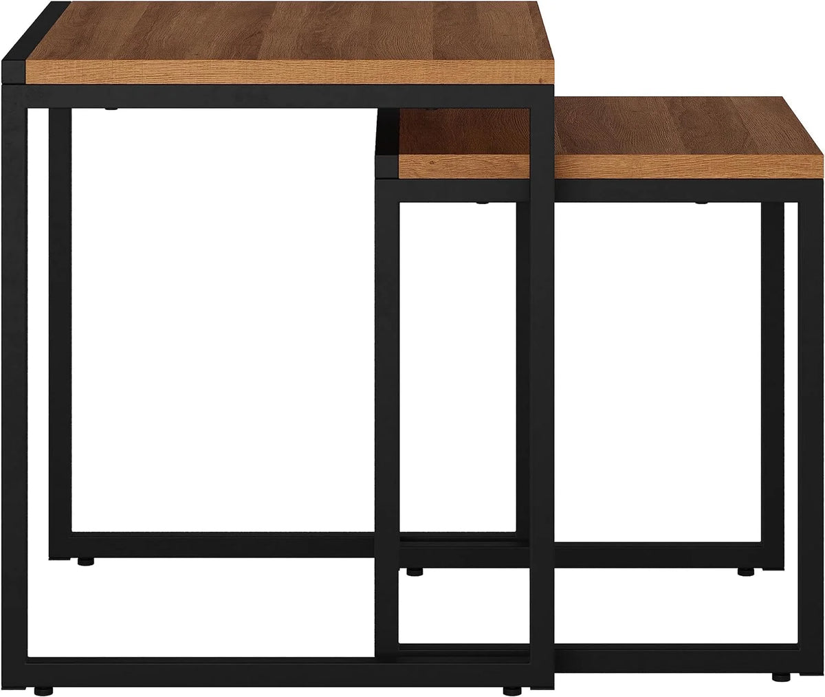 Square Metal Nesting Side Tables H1273