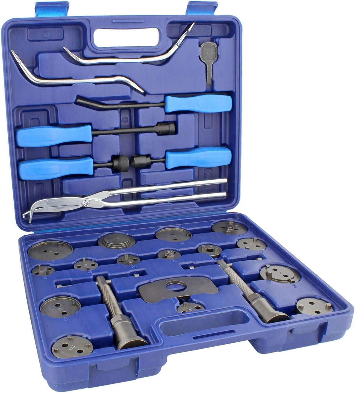 18 Pc Disc Brake Caliper Tool Kit & 8 Pc Drum Brake Tool Kit D564358