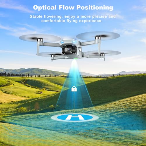2K HD FPV Drone with Camera, Brushless Motor, Foldable E5354