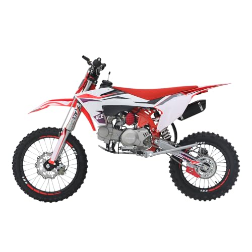 125CC Dirt Bike, 4-Speed Manual Clutch, Kick Start, 17"/14" Tires Z282182