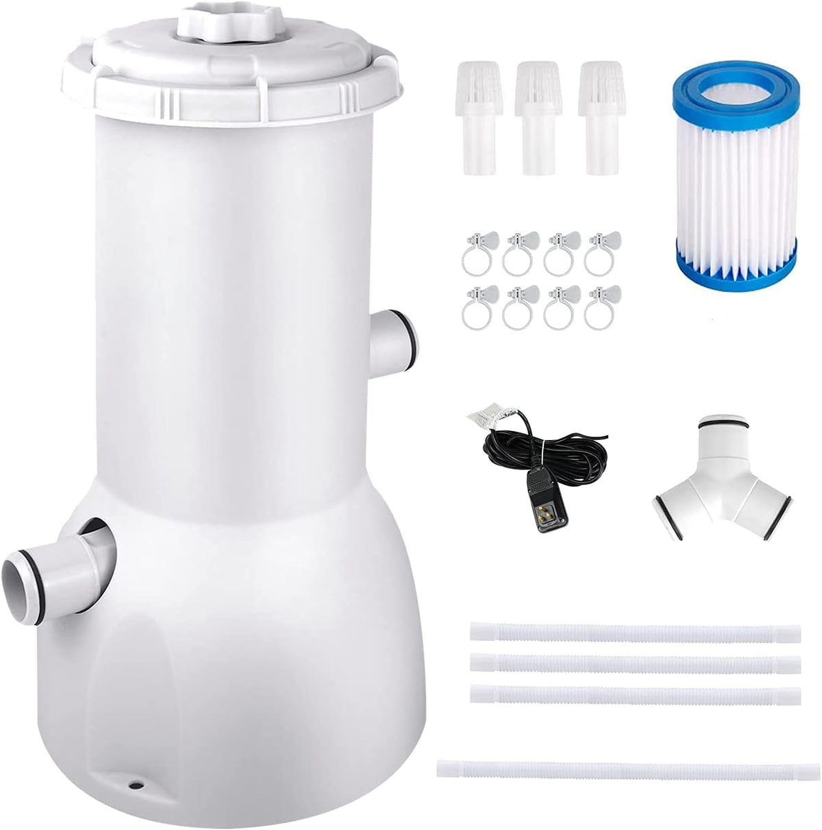 1000 GPH Above Ground Pool Filter Pump with Cartridge W9855