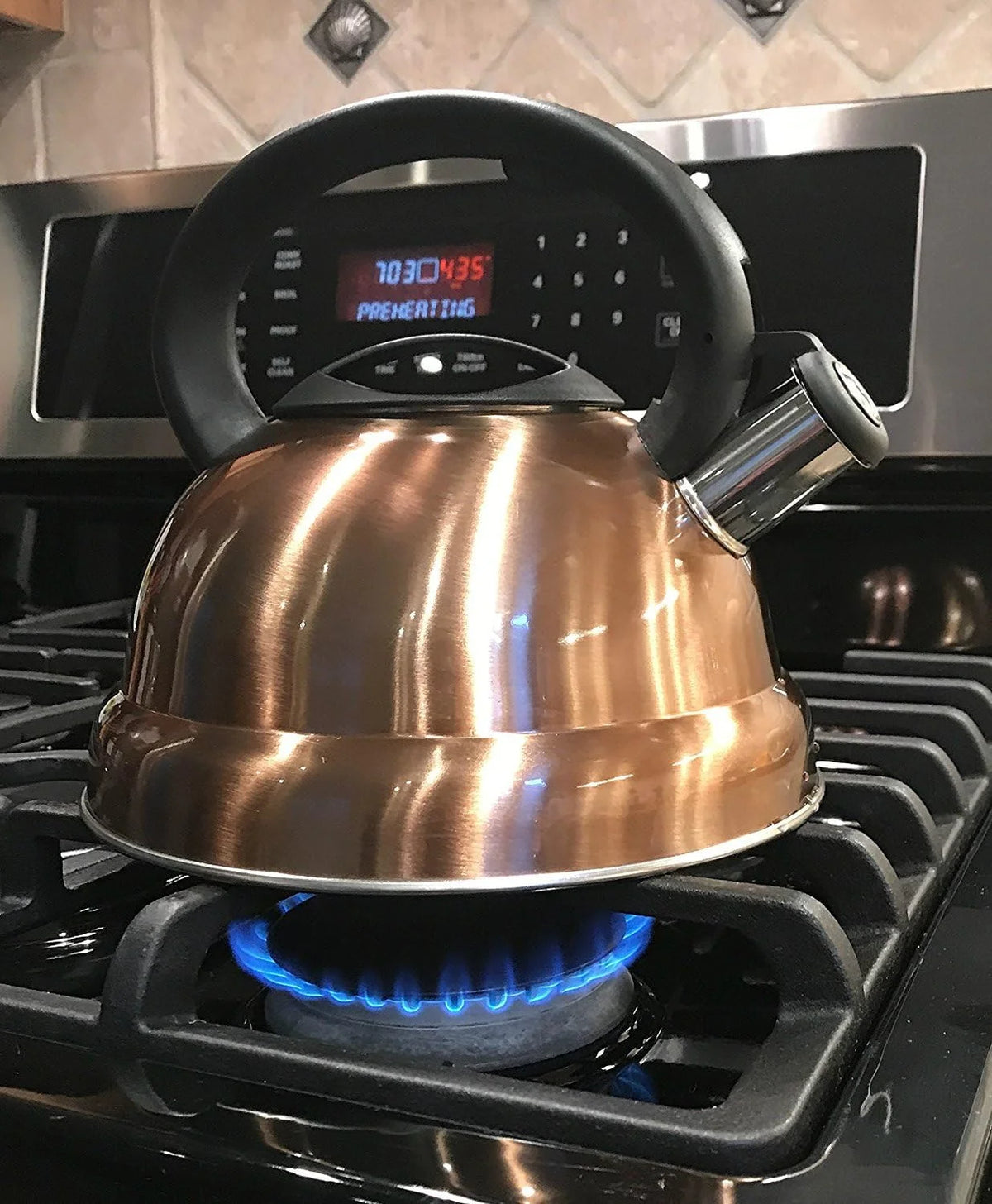 3 Quart Stainless Steel Whistling Tea Kettle G233453