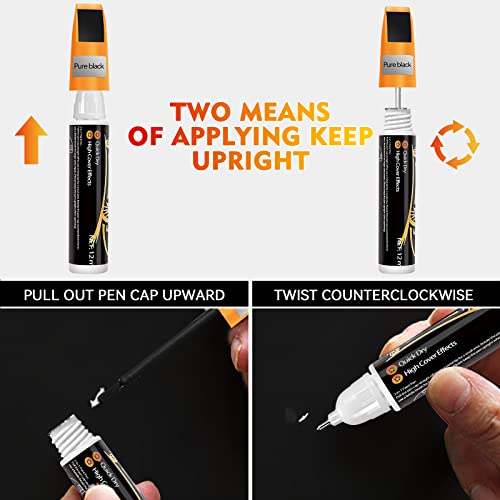 0.4oz Black Touch Up Paint Pen E7746
