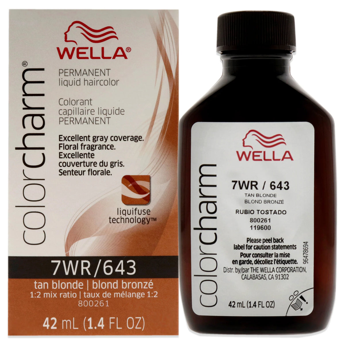1.42 oz Permanent Liquid Hair Color C3485