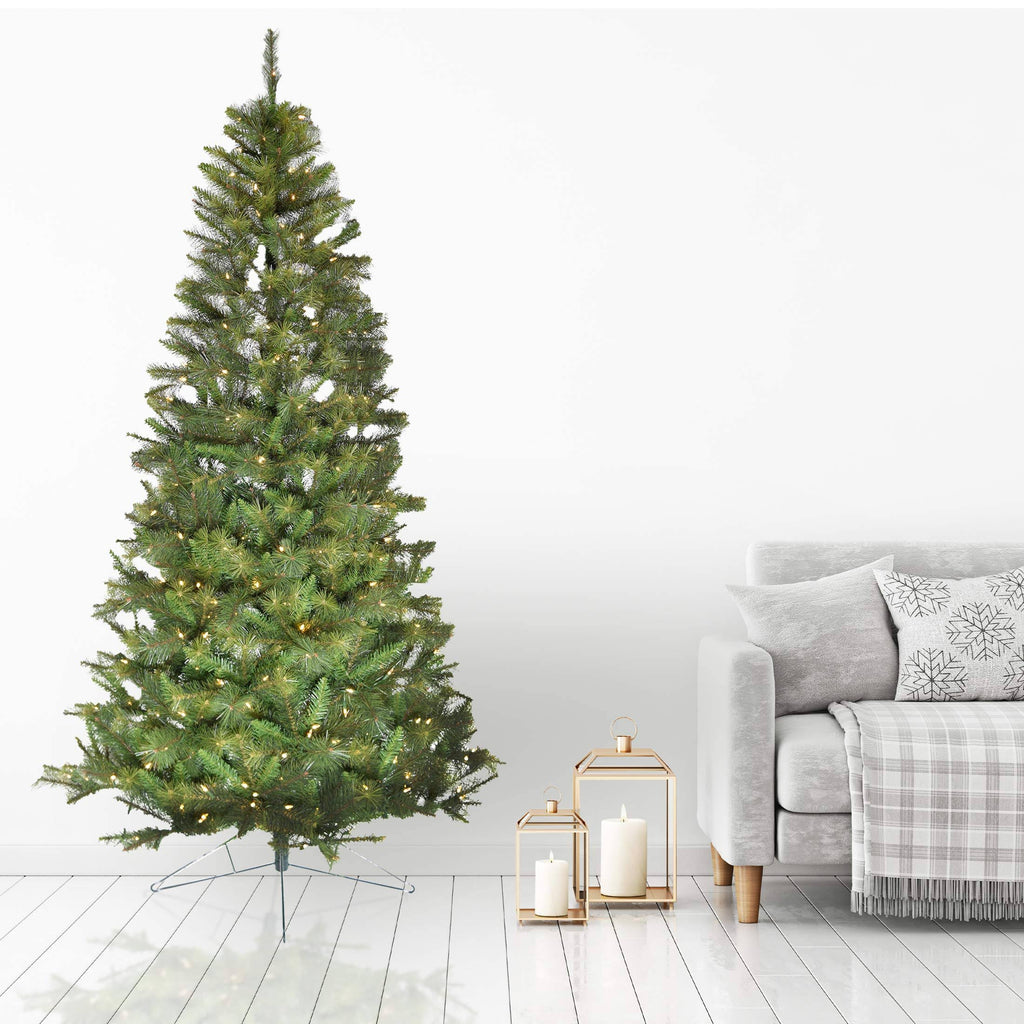 90 inch Half Tree with Warm White LED T324