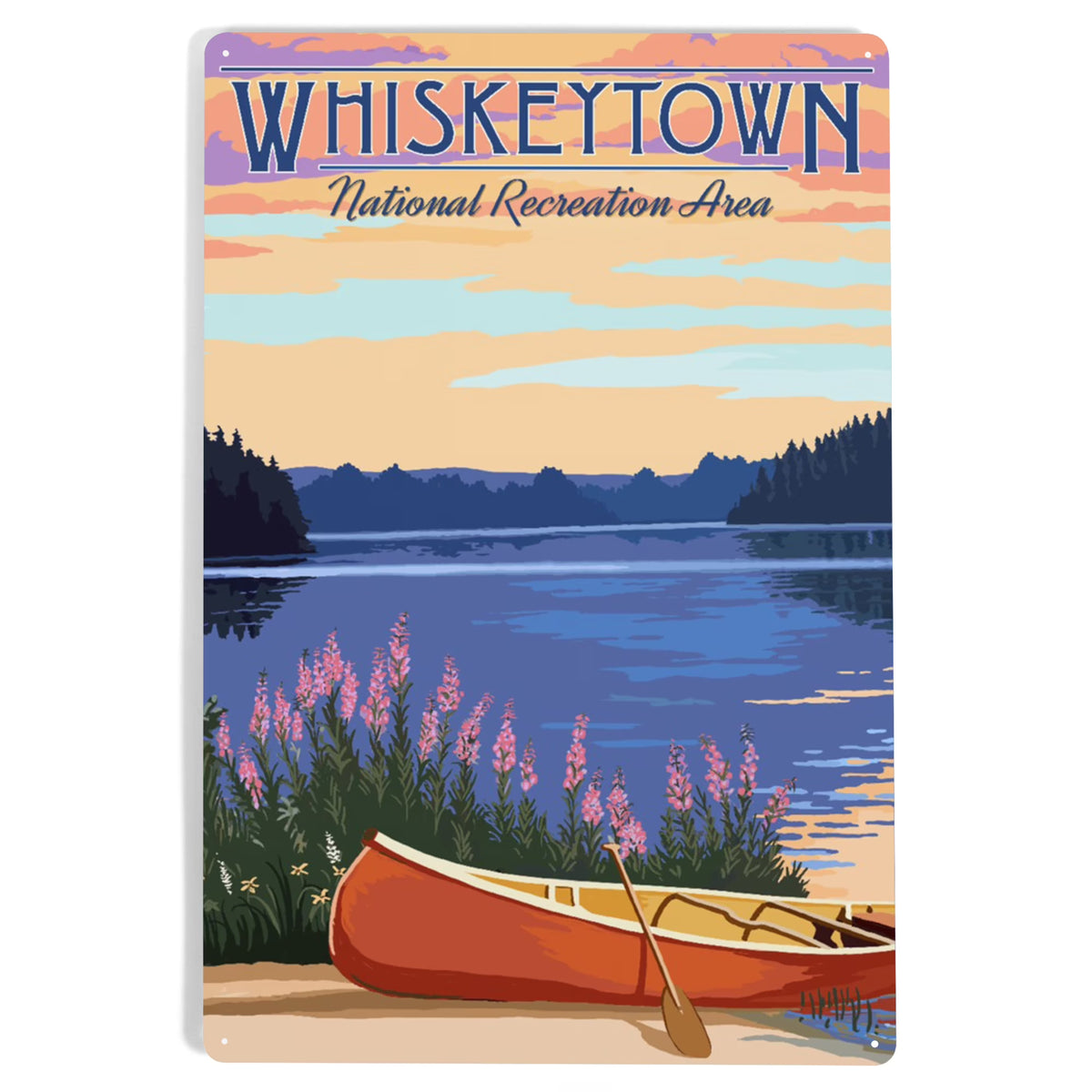 12x18 Aluminum Metal Sign Decor D142799