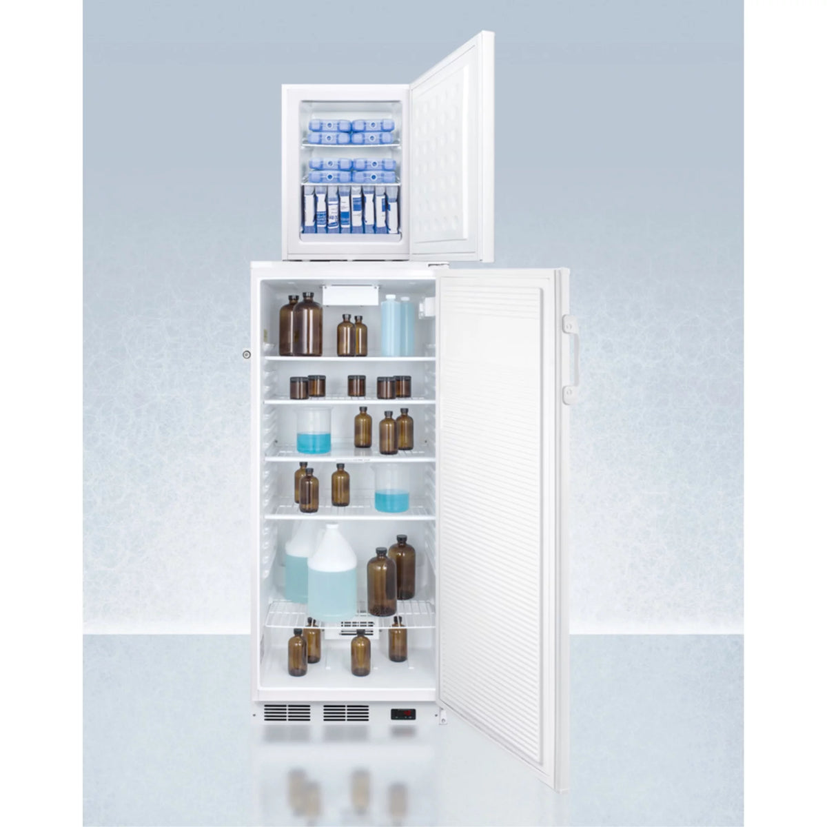10.1 cu.ft. Auto Defrost Refrigerator and Compact Manual Defrost Freezer E805299