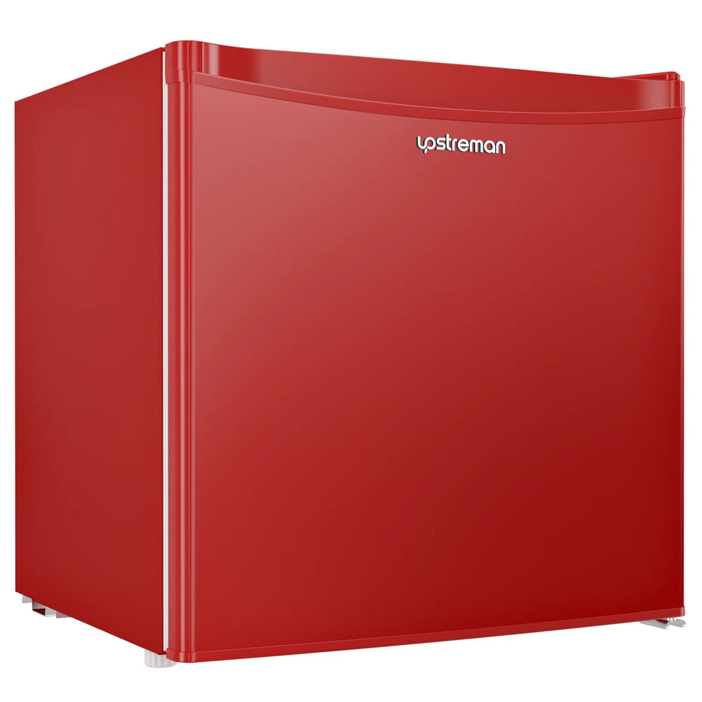 1.7 Cu.ft Mini Fridge with Freezer, Black Compact Refrigerator Z598