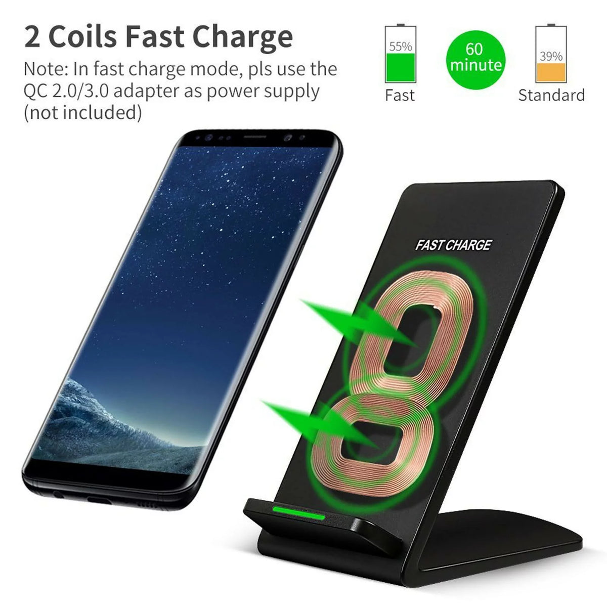 10W Fast Wireless Charging Pad A239