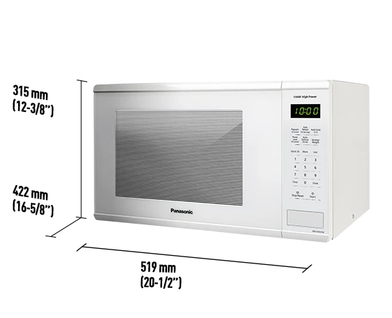 1.3 cuft 1100W Mid-Size Microwave Oven I687