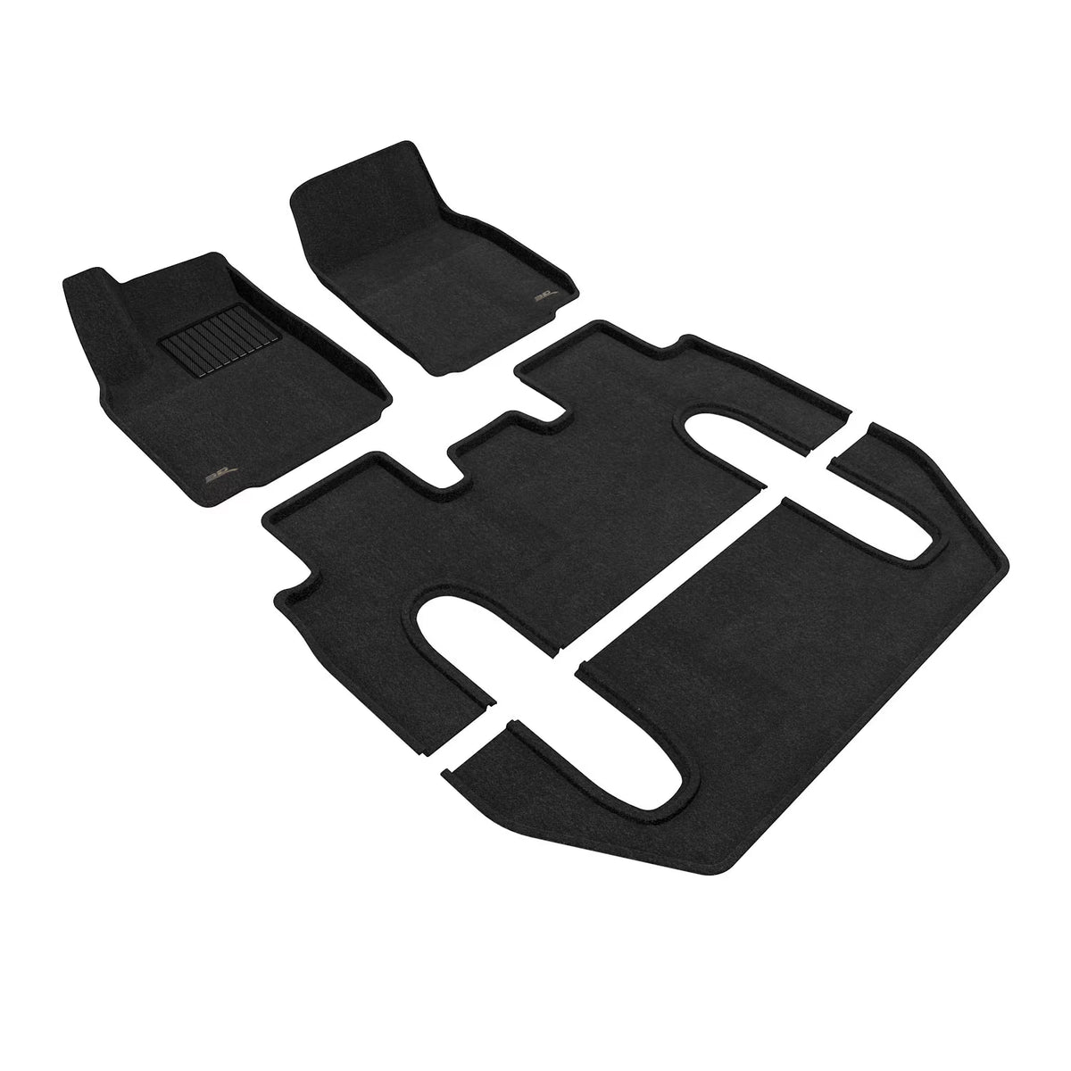 3D MAXpider ELEGANT Floor Mat (BLACK) Full Set G40630
