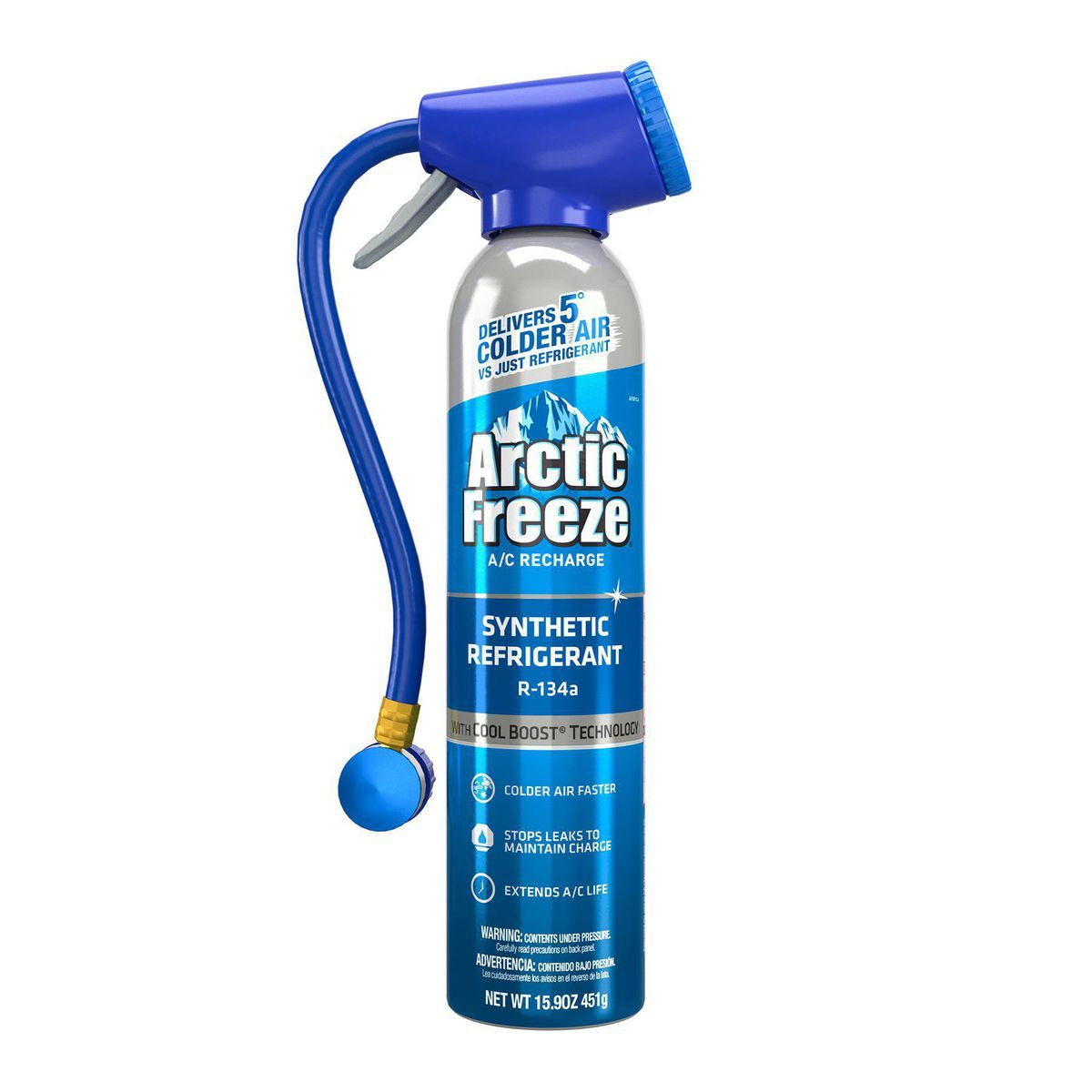 15.9 oz Synthetic R-134A Refrigerant with Dispenser and Gauge A4331