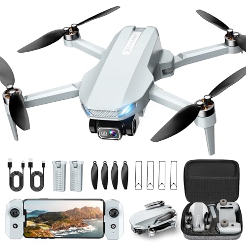 2K HD FPV Drone with Camera, Brushless Motor, Foldable E5354