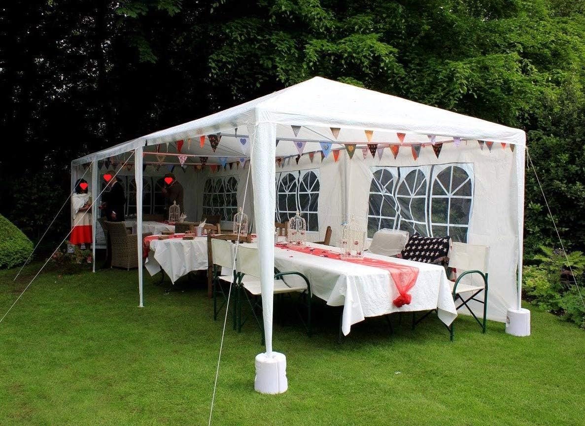 10'x30' Heavy Duty Canopy Tent with 6 Removable Side Walls G701937