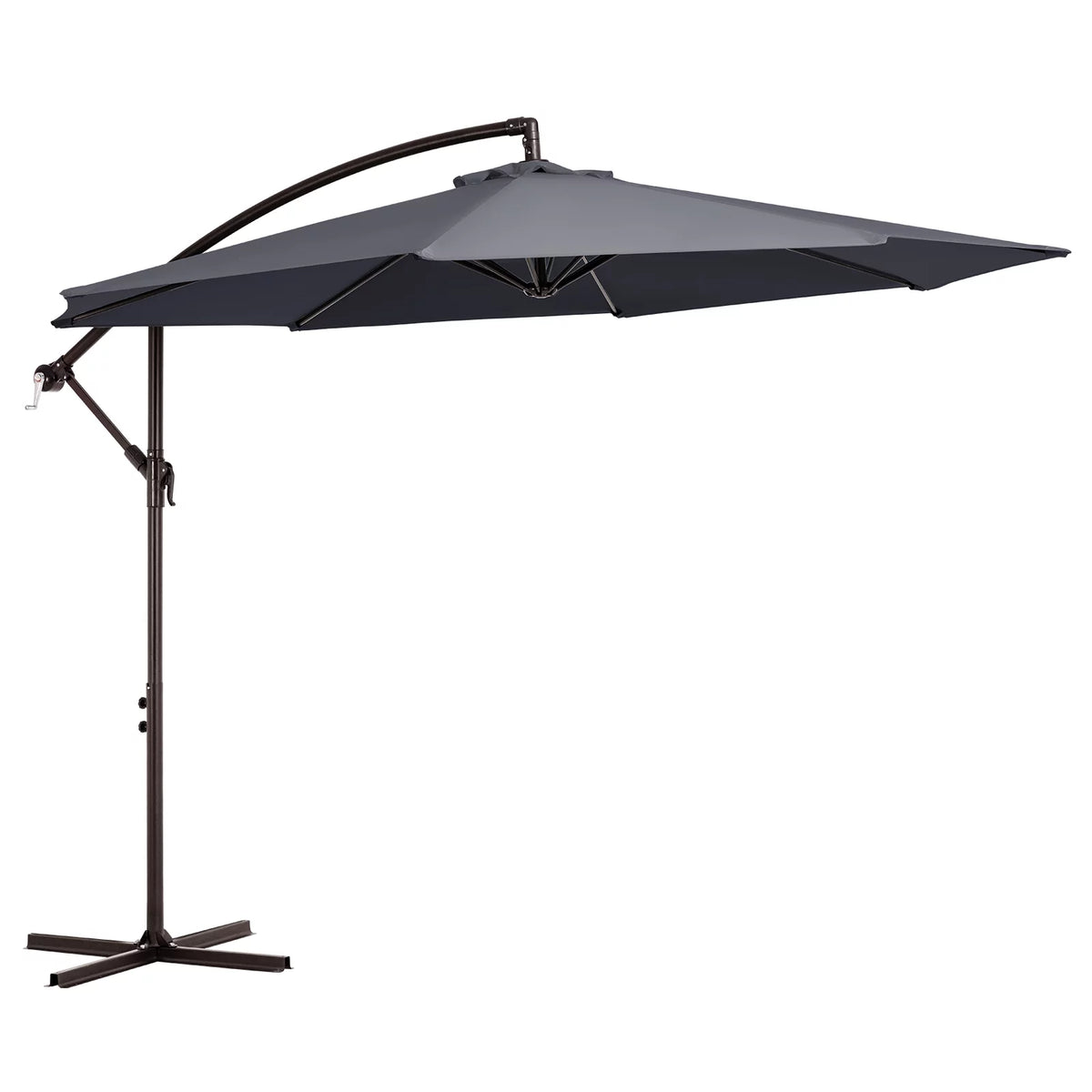 10' Outdoor Hanging Offset Cantilever Umbrella P616325