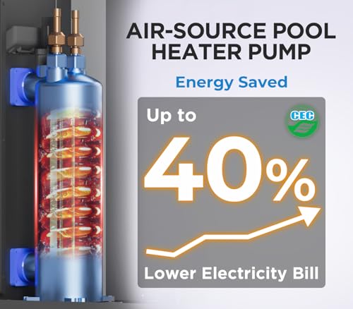 16000 BTU Electric Pool Heat Pump 5000 Gallon R335674