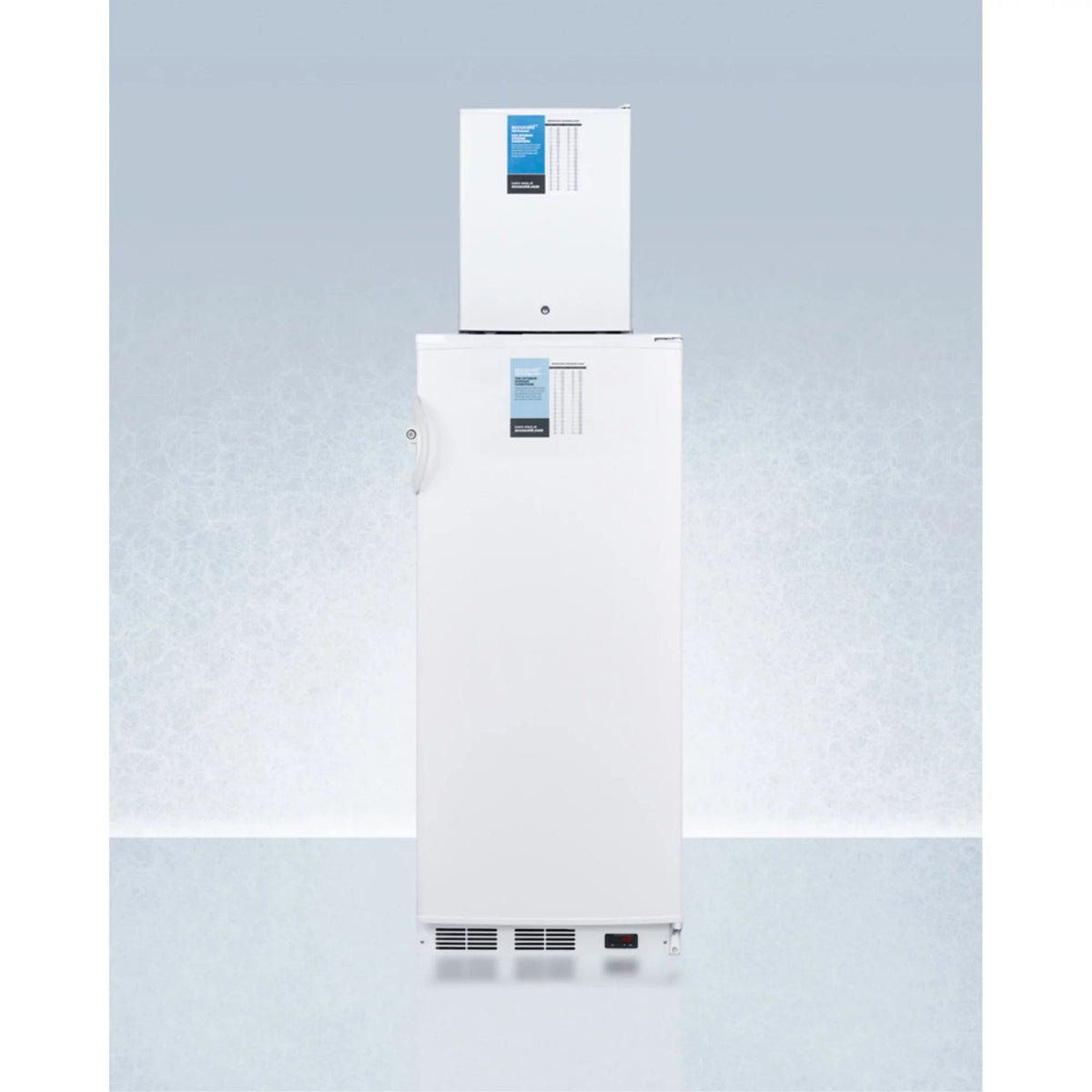 10.1 cu.ft. Auto Defrost Refrigerator and Compact Manual Defrost Freezer E805299