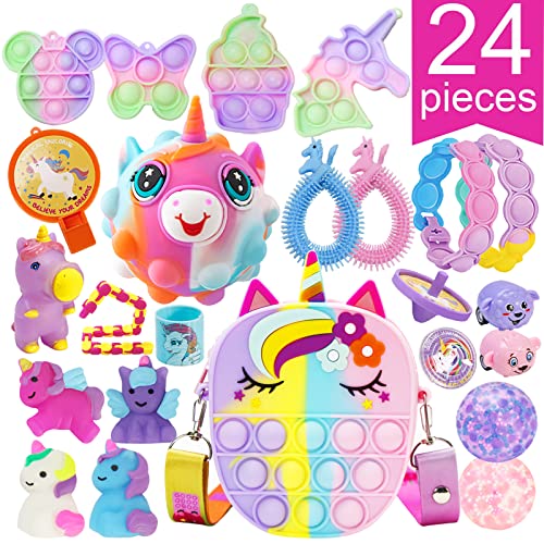 24 Days of Unicorn Fidget Toys Advent Calendar V8340