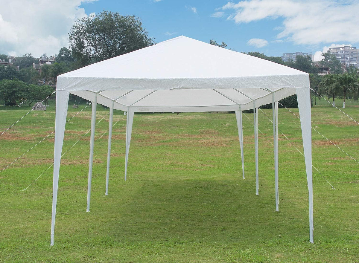 10'x30' Heavy Duty Canopy Tent with 6 Removable Side Walls G701937