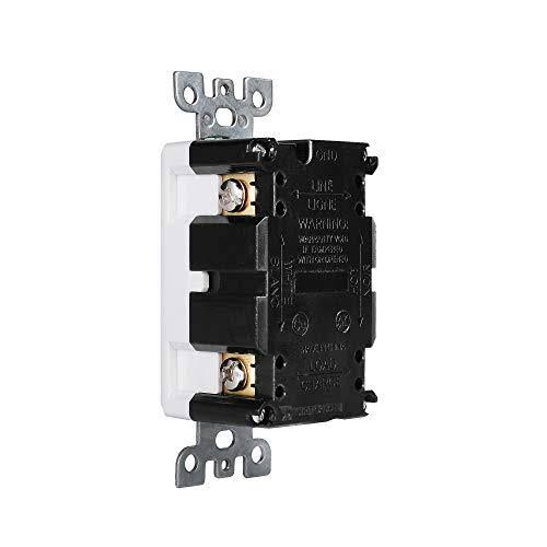 10 Pack Tamper Resistant 20-Amp/125-Volt GFCI Duplex Outlet Receptacle S735302