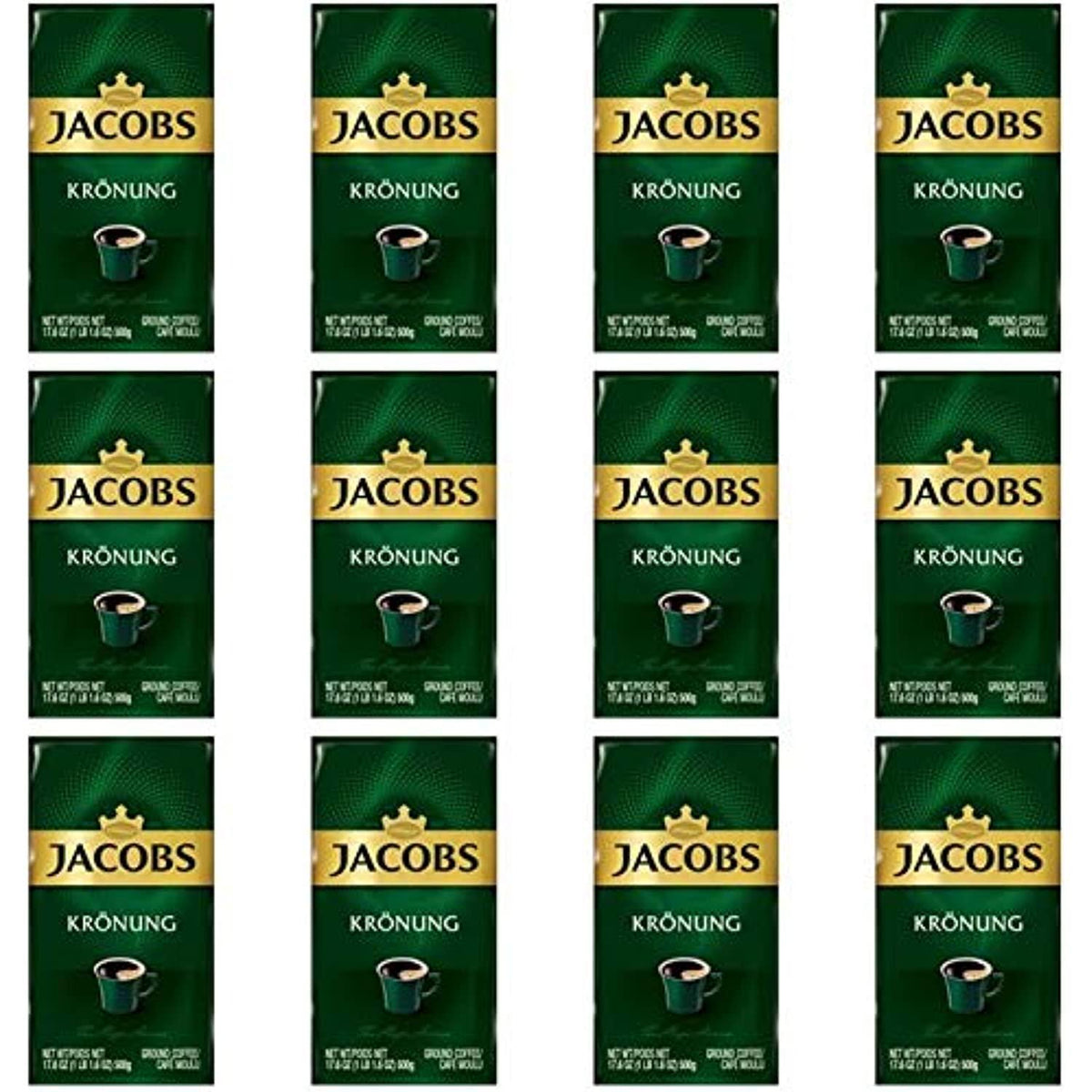 1 Case (12x 500 g) Ground Coffee Q83660
