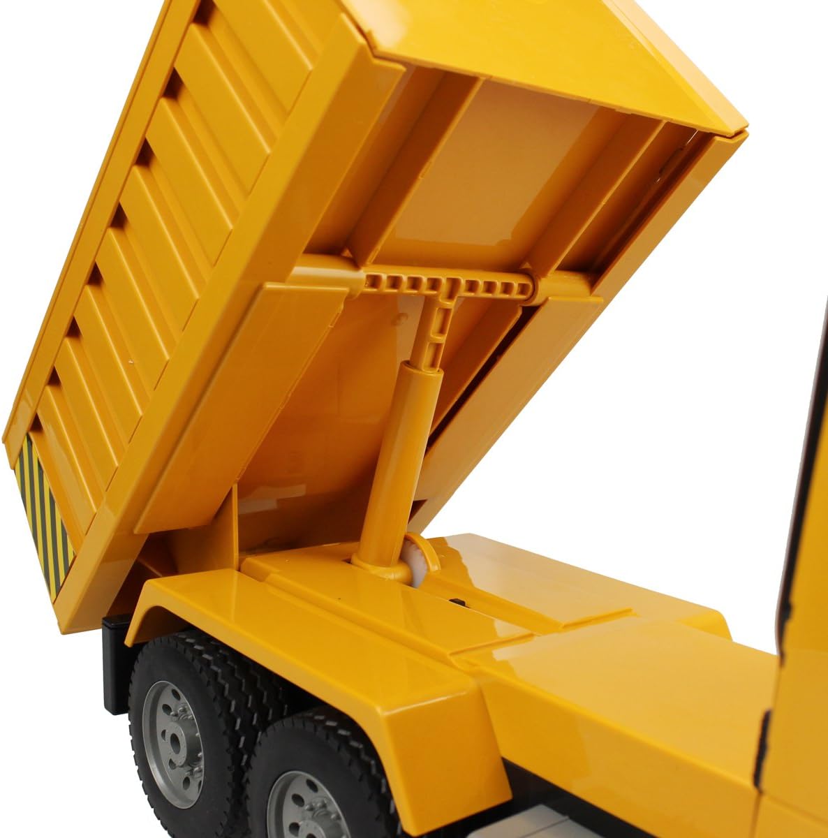 1/20 Scale 6 Channel RC Dump Truck Toy, Pack of 2 E910750