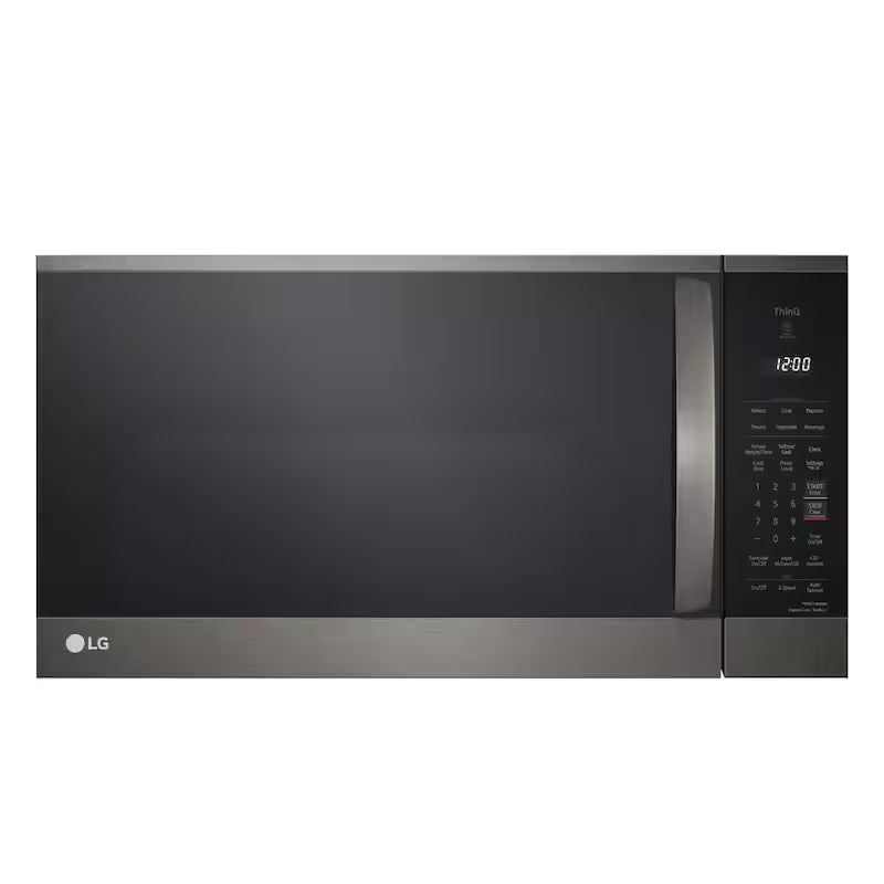1.8 cu. ft. Black Stainless Steel Over the Range Microwave Oven H619