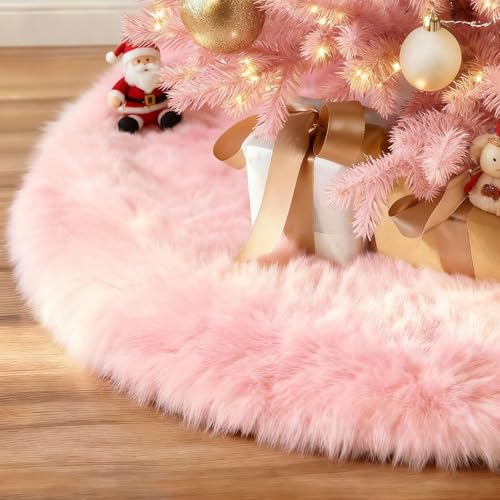 36 inch White Plush Velvet Tree Skirt H73115