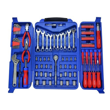 123-Piece Mechanic Tool Kit with Carrying Case B706