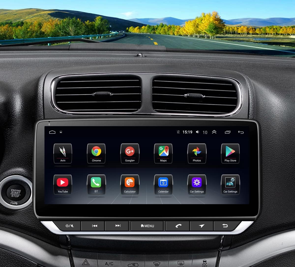 10.25inch Touch Screen Radio Replacement with Wireless Carplay Android Auto U61452
