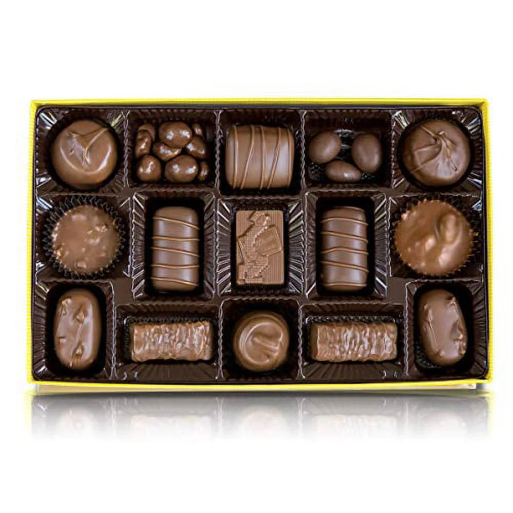 12 Ounce Box Pack of 3 Milk Chocolate Assortment L8142