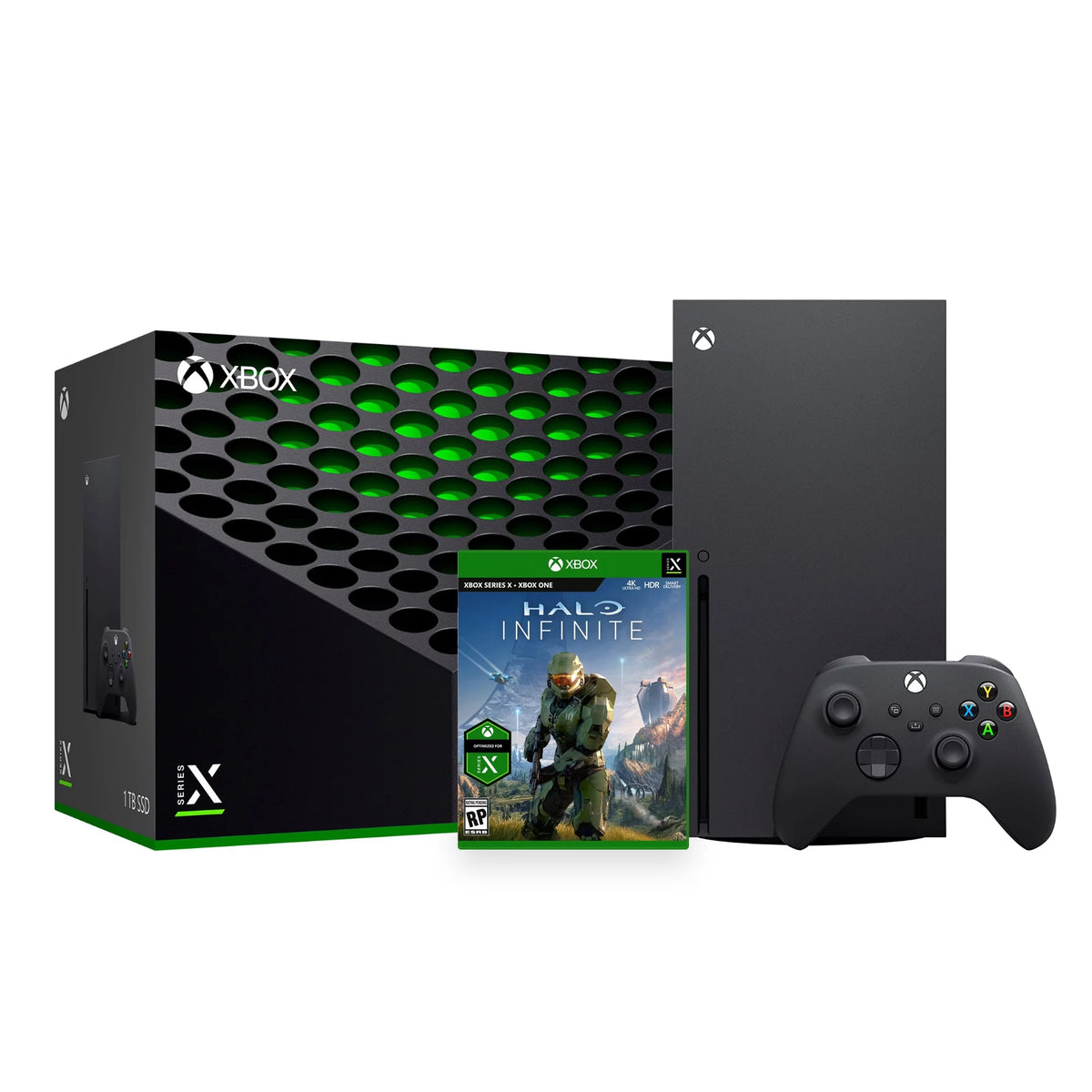 1TB SSD Console Bundle with Halo Infinite and Xbox Chat Headset G3221