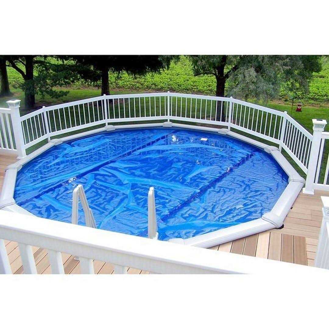 24 inch White Resin Above-Ground Pool Fence Kit L34858
