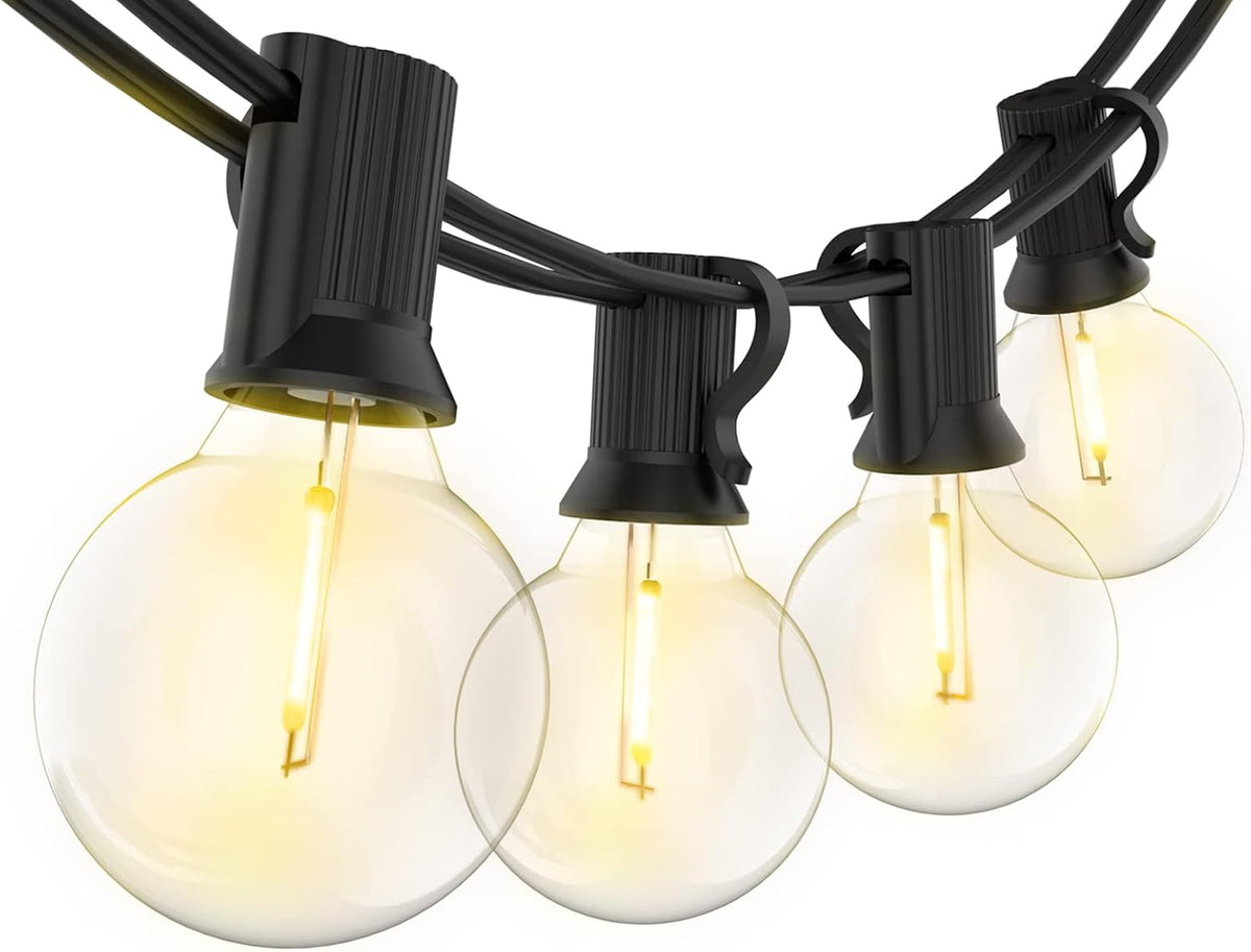 200FT Waterproof String Lights with 105 LED Shatterproof Bulbs W162312