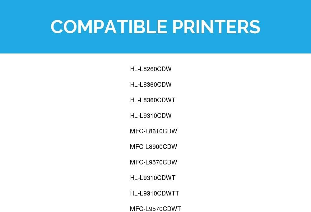 Compatible Black High Yield Toner Cartridge 5-Pack O9176