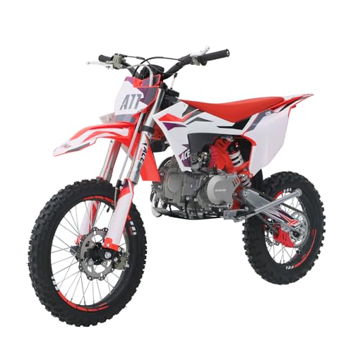 125CC Dirt Bike, 4-Speed Manual Clutch, Kick Start, 17"/14" Tires Z282182