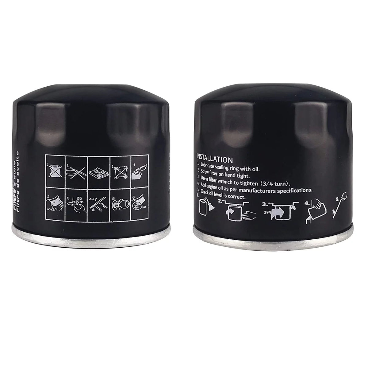 2pcs Oil Filter E15800