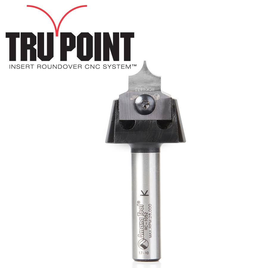 1/4 R x 7/8 D x 1/2 CH x 1/2 inch Shank Router Bit K34564