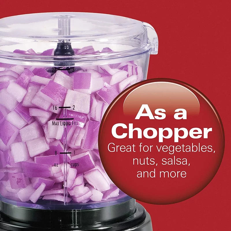 Countertop Blender with 40oz Glass Jar and Vegetable Chopper E73052