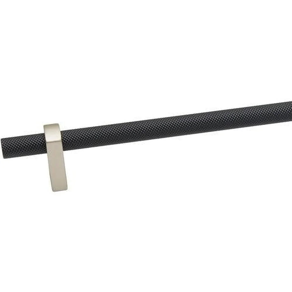 24" Center To Center Knurled Bar Appliance Pull Matte Black V593