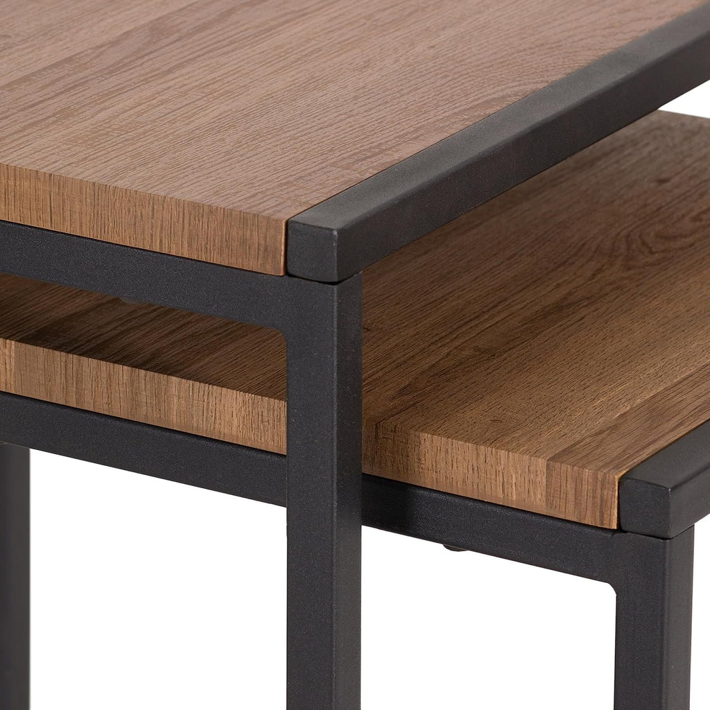 Square Metal Nesting Side Tables H1273