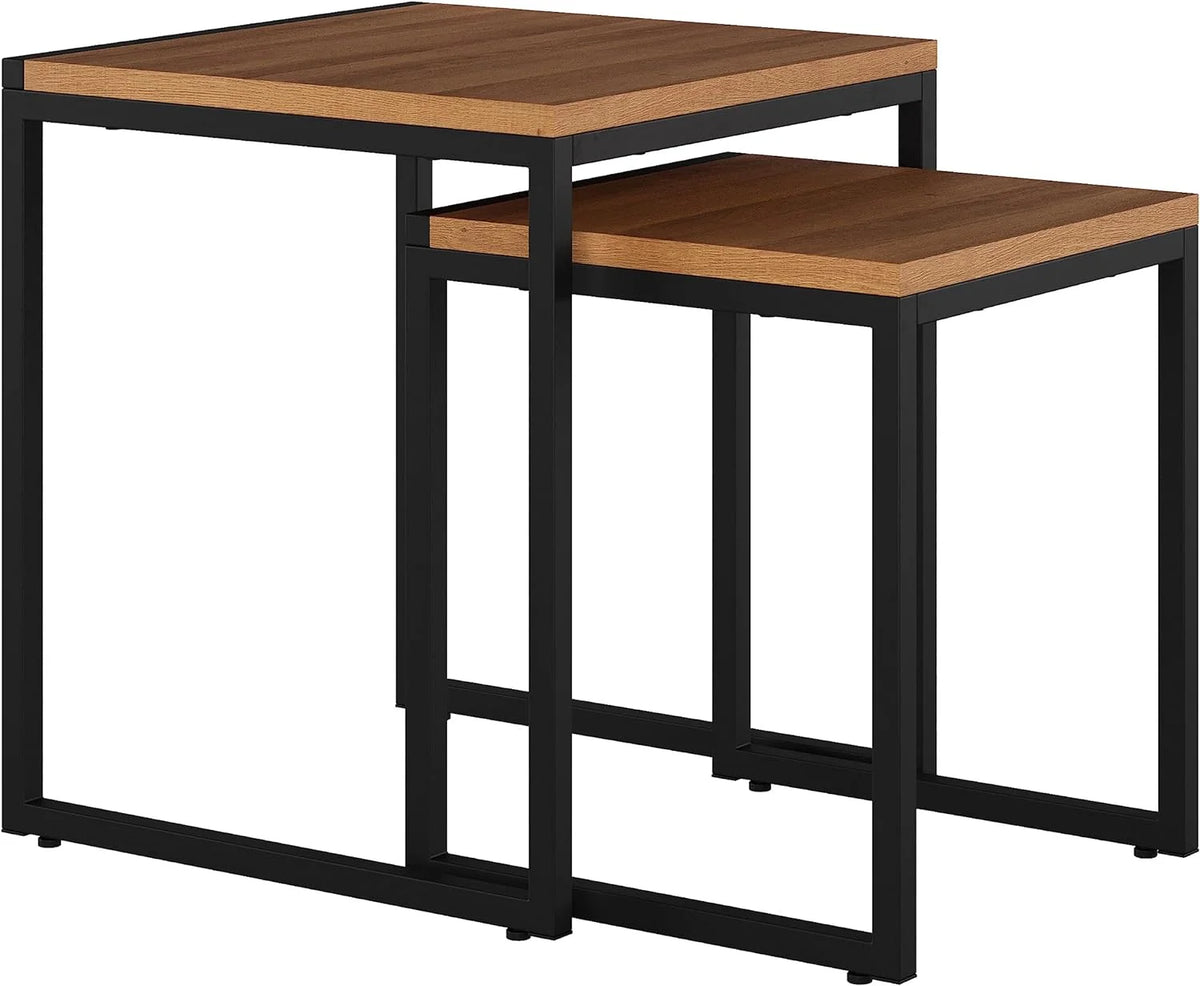 Square Metal Nesting Side Tables H1273