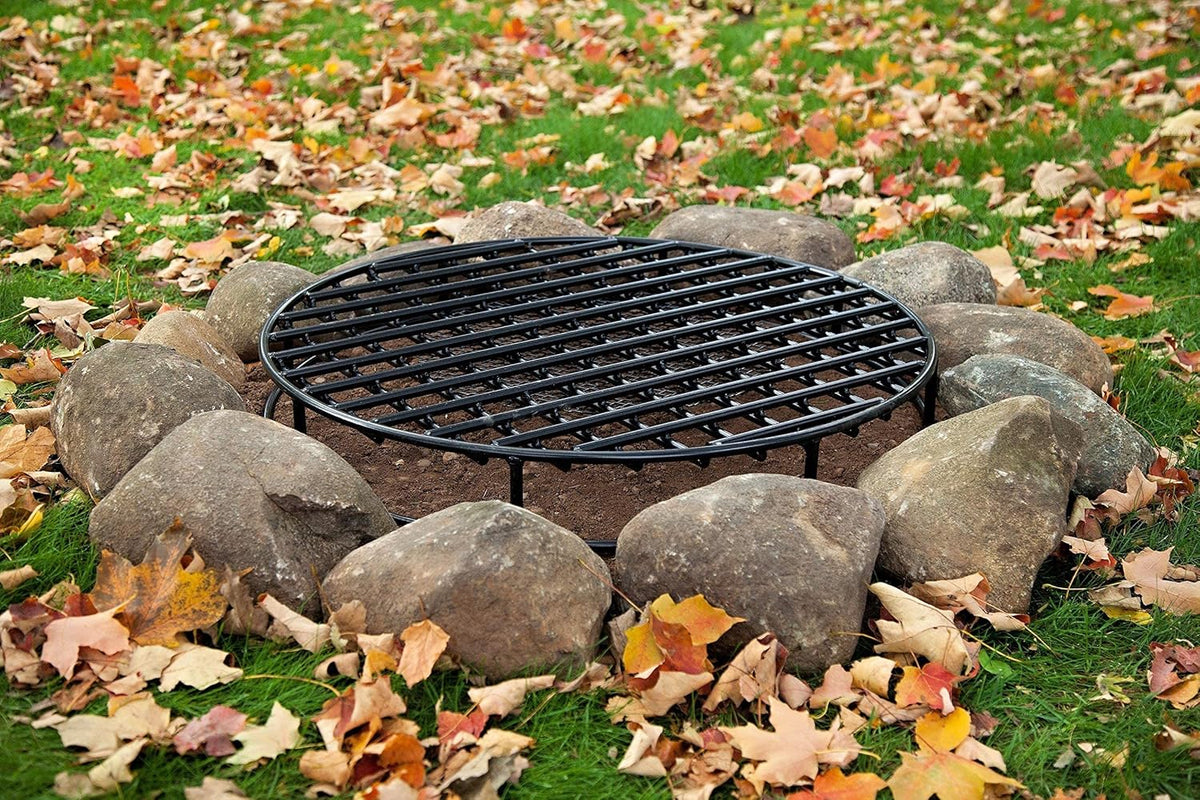29.5 Inch Heavy Duty Steel Fire Pit Grate H923