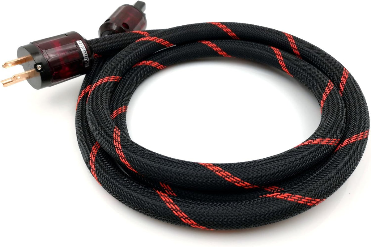 10 AWG HiFi Audio AC Power Cable Power Cord US Plug 6.6FT J708