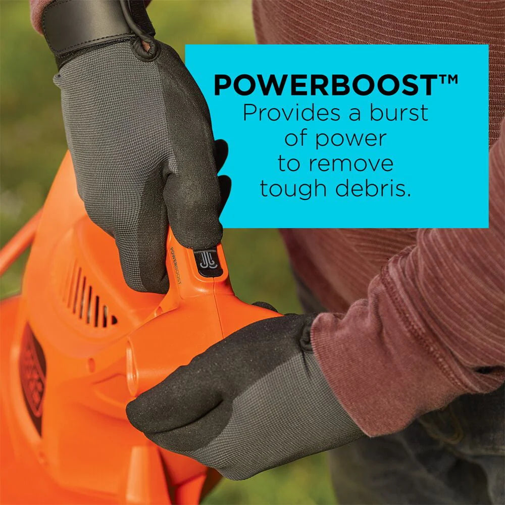 3-In-1 Electric Leaf Blower, Leaf Vacuum, Mulcher D49991