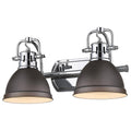 Chrome 2 Light Bath Vanity U537