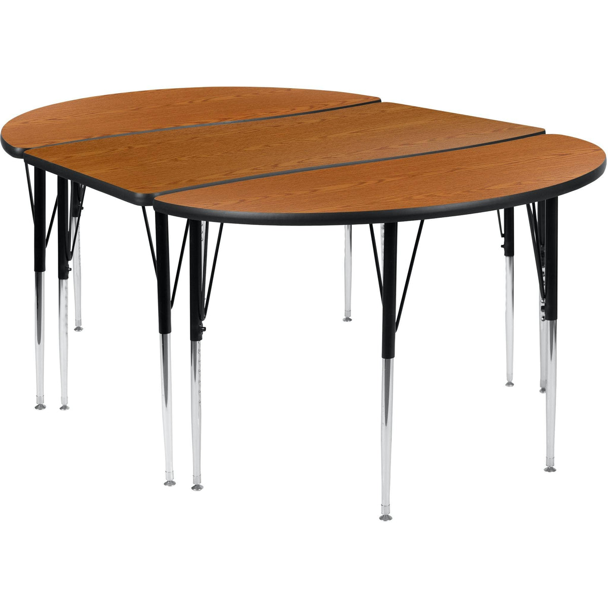 3 Piece Oak Laminate Activity Table Set M89564